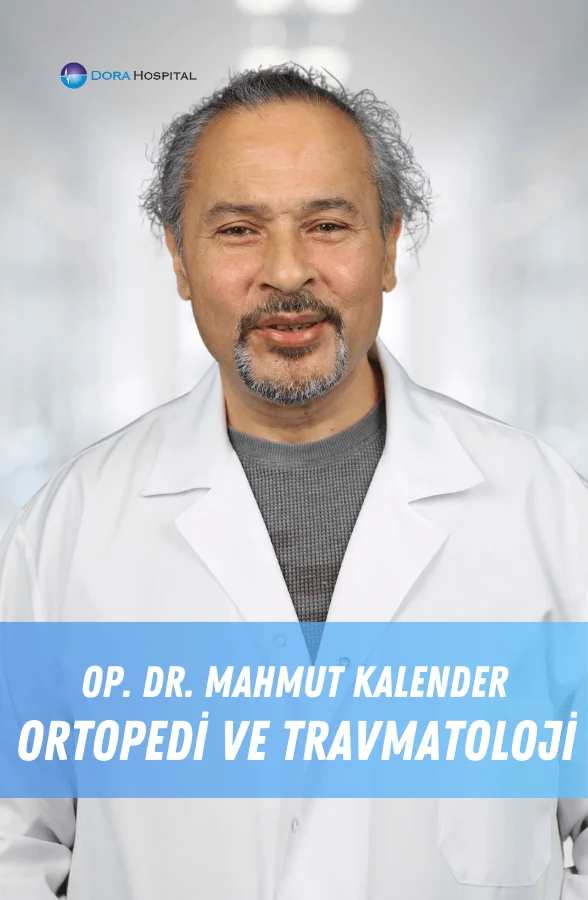 Dr. Mahmut Kalender, orthopedic surgeon at Dora Hospital, Istanbul